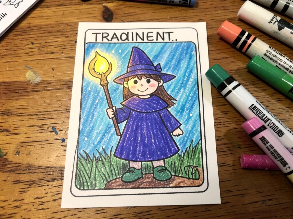 Staff wizard card