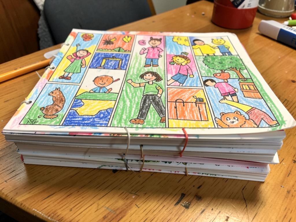 Hand made comics